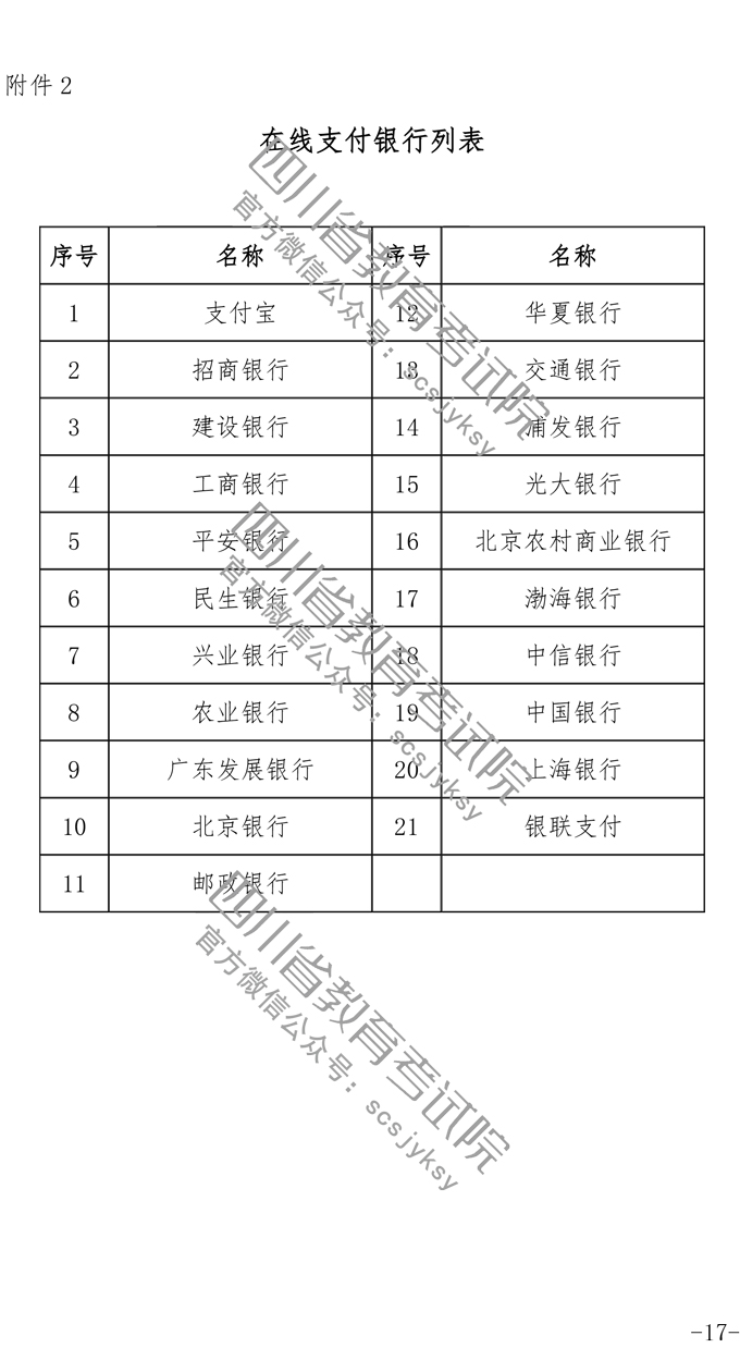 2019下半年四川教师资格证笔试报名公告