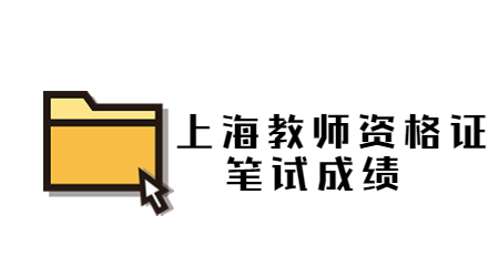 上海教师资格证笔试成绩
