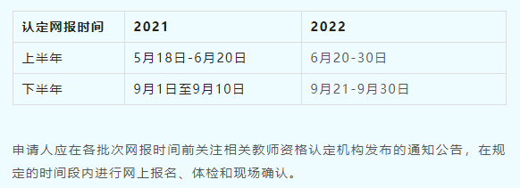 上海教师资格证认定流程